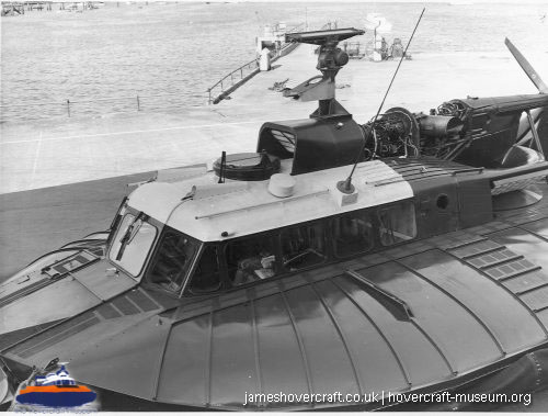 SRN5 with the Royal Navy -  (credit: The <a href='http://www.hovercraft-museum.org/' target='_blank'>Hovercraft Museum Trust</a>).